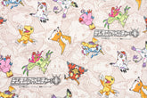 Japanese Animation Digital Monster Digimon Adventure Oxford Fabric made in Japan